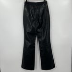 Wilfred  Beatrix Flared Vegan Leather Black Pants Photo 6