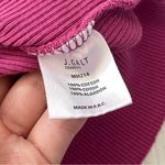 Brandy Melville Cardigan collared crop womens Pink (one size) fuschia casual Photo 4
