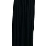 She & Sky  large pleated black maxi skirt Photo 0