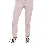 Free People Womens Jeans Size 24 Sun Chaser Corduroy Skinny Periwinkle Lavender Photo 1