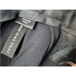 Donna Karan New York Black Wool Blend Pants Flat Front Straight Leg 30x33 Sz 8 Photo 4