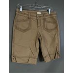 Maurice's  Brown Tan Bermuda Shorts Size 5/6 Photo 1