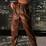 Princess Polly Leather Pants Photo 0