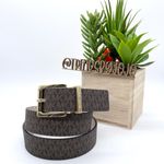 Michael Kors MK Signature Reversible Leather Belt Photo 1