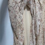 MikaRose  Beige Floral Maxi Dress Photo 8