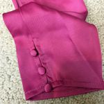Lulus  Happy Hour Chic Magenta Satin Ruched One-Shoulder Mini Dress size small Photo 12