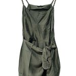 NWT VIX Gisa Viscose Faux Wrap Mini Dress in Pistachio Sz L Green Size L Photo 0