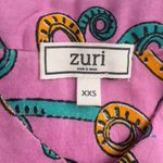 Zuri Fiddlesticks tunic dress African wax print kitenge sz XXS Pink Photo 4