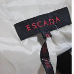 Escada Tan Belted Cropped‎ Trench utility coat jacket size 38 8 Tan Photo 4