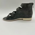 Journee Collection  Sandals Womens 6 Grey High‎ Top Strappy Oakly Sandals NEW Photo 1