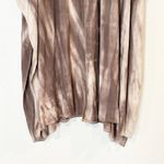 Bryn Walker  Sweater Womens Shawl Open Front Cardigan‎ Tie Dye Brown Lagenlook S Photo 4