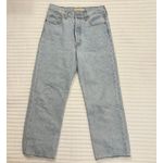 Levi's  Ribcage Straight Ankle sz 29 Light Wash Jeans Button Fly Jeans Photo 6