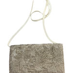 La Regale Vintage 50's Beaded Shoulder Bag Formal Fully Beaded Off White Bridal Homecoming Photo 0