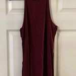 Escapada ESCAPADE Living Women's Burgundy Sleeveless Top with Yellow Tassels brand new Photo 0