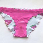 PilyQ NWOT  Reversible Watermelon Scalloped Seamless Bikinis ( full coverage) Photo 4