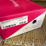 Nature Breeze  White And Black‎ Star Print Sneakers Size 10 Photo 10