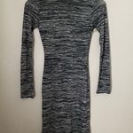 Velvet Torch Dress Mock Neck Gray Marled Long Sleeve Business Casual Neutral Photo 8