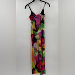 AFRM Amina Mesh Midi Slipdress In Spray Floral XXS/00 Photo 3