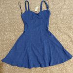 Aeropostale Aerpostale Solid Sweetheart Textured Mini Dress Photo 2