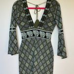Torn By Ronny Kobo Ronny Kobo Oriana elephant jacquard knit mini dress size XS extra small Photo 9