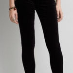 American Eagle  Outfitters Black Velvet Super Stretch Jegging Photo 0