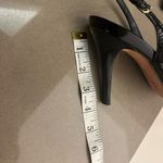 Cole Haan Heels Black Patent Leather Peep-Toe Slingback Heels--Nike Air-81/2 Photo 3