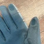 Metallic Tweed Gloves in Blue‎ OS Blue Photo 5