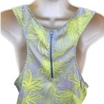 Gap Factory Women's Racerback Tank Top Size XXL Gray and green Floral Print Photo 5