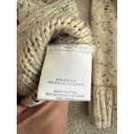 Modcloth  Speckled Cable Knit Shawl Collar Button Front Cardigan Sweater Size S Photo 2