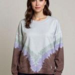 Free People Movement Sprint to the Finish Sweatshirt Size S Blue Photo 0