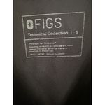 FIGS  Casma Pocket Scrub Top Black Large V-Neck Technical Collection Women's Sm Photo 5