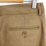 Theory Tan Linen Wool Wide Leg Emory Trouser Pants Relaxed fit Size 4 Photo 10