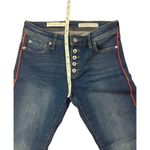 Anthropologie Pilcro and the Letterpress Relaxed Straight Red Stripe Ankle Denim Photo 6