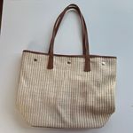 Furla  Woven Tote with Leather Straps Photo 0