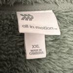 All In Motion Green High Pile Fleece 1/2 Zip Pull Over Sz XXL Photo 6