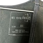 Free People Acid Wash Gray Sleeveless Tee T-Shirt Boho Grunge Festival Size S Photo 2