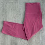Lululemon Align Crop Leggings 21” Pink W6AS8S Nulu Size 8 Photo 0
