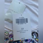 Boston Proper  Tunic Top Womens Medium Pink Embellished Romantic Feminine Blouse Photo 4