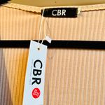 CBR NWT-  Lavender Taupe Grey Faux Wrap Sweater Photo 2