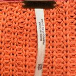 Free People orange knit sweater Photo 4