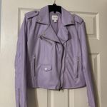 Nine West Purple  leather jacket Photo 0