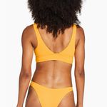 Vitamin A  Sienna Tank Bikini Top Iced‎ Mango EcoRib EUC Sz S Photo 1