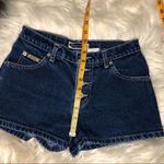 Blue asphalt button fly high waist short shorts 3 Size undefined Photo 5