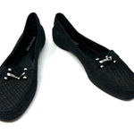 Donald Pliner‎ Size 8.5 Flats Black Loafer Horsebit Slip On Workwear Everyday Photo 0
