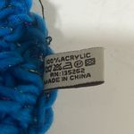 Beautiful Royal Blue Infinity Scarf with Shimmer Photo 4