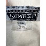 Vintage Venezia Sportswear White Denim Jumpsuit 80s Power Suit Cinched Waist XXS Photo 9