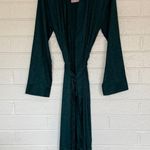Savage x Fenty Emerald Green Snakeskin Print Robe Size XS Photo 1