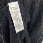 Tahari NWT Sleeveless Crochet Side Slit Bodycon Midi Dress Black Size Medium M Photo 8