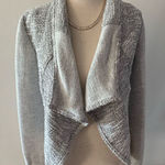 EXPRESS  grey short cardigan sweater size xs blazer cotton Photo 0