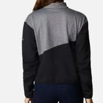 Columbia Lodge Hybrid Pullover Black Gray Large New with tags Photo 2